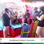 SPO Established a Cash Distribution Camp for 500 flood-affected families of district Sohbatpur, Balochistan